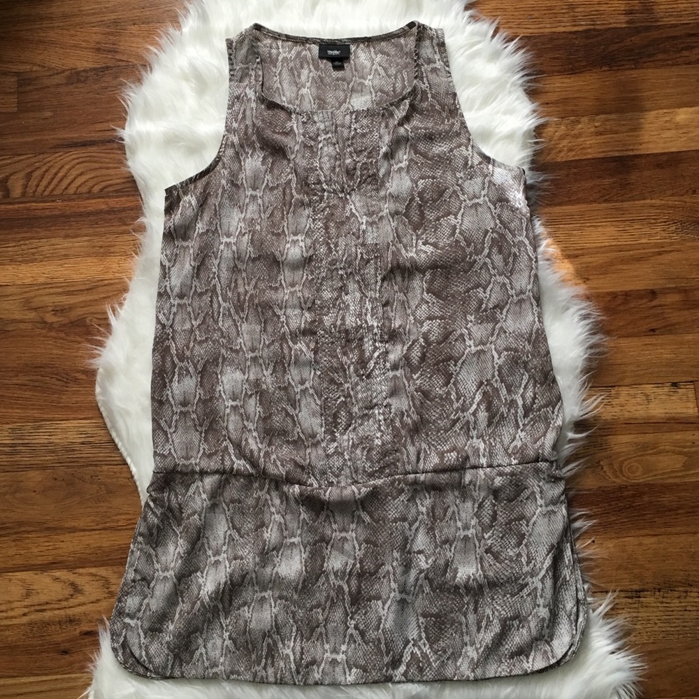 EUC Mossimo Snake Print Sleeveless Dress or Top